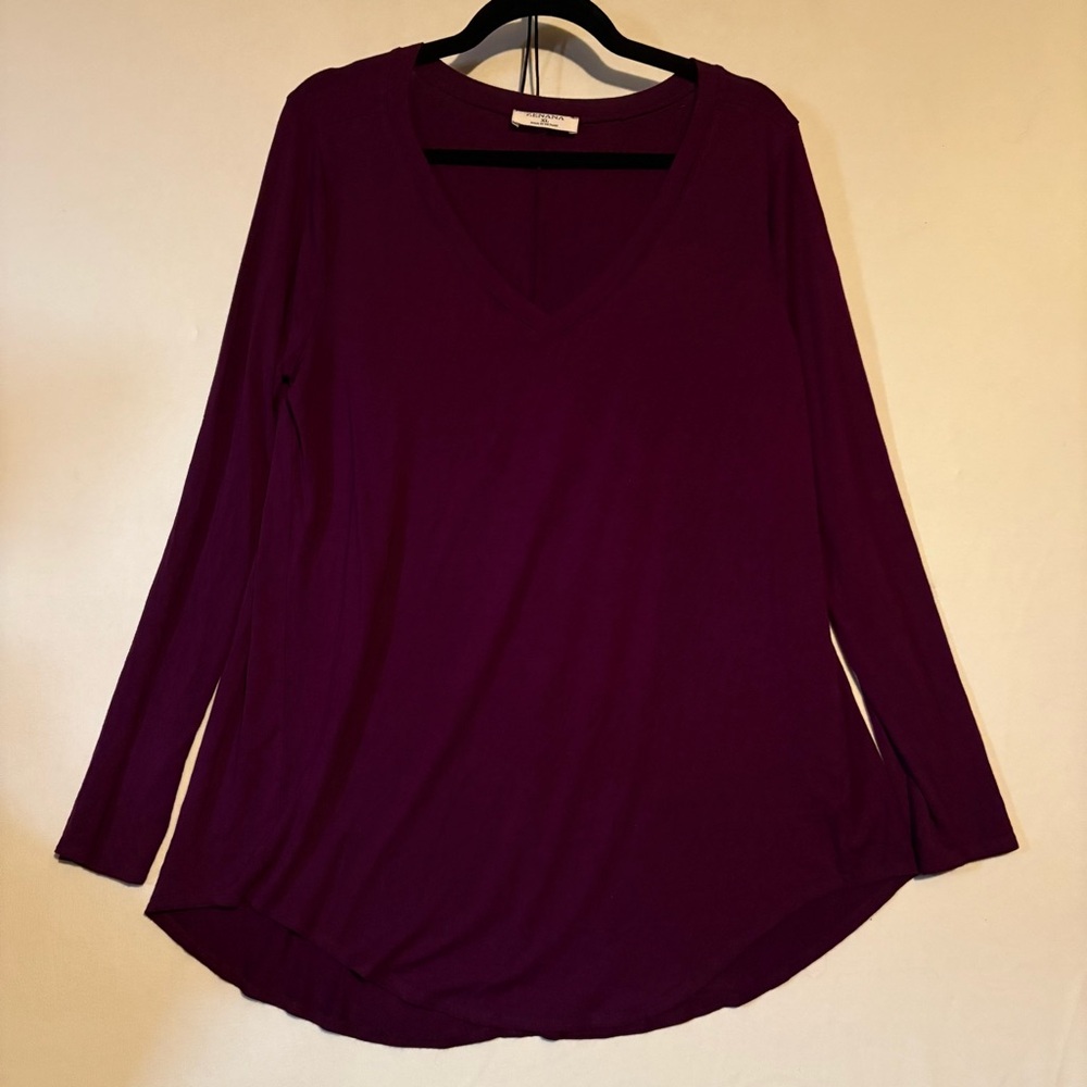 Zenana Outfitters Deep Purple Blouse XL